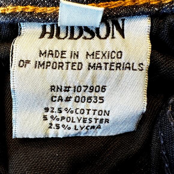 Hudson Mid-Rise Signature Bootcut Jeans Size 27 NWOT - Picture 6 of 8